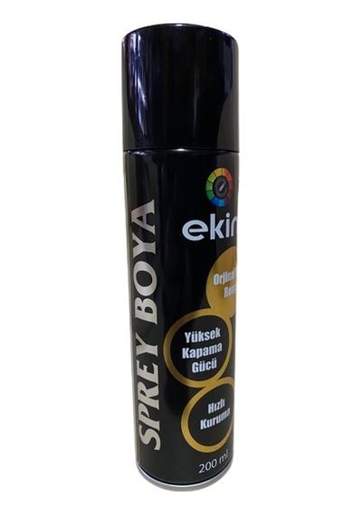 Ekin Sprey Boya 200 ML Siyah