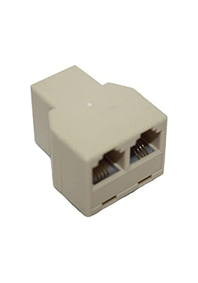 Rj11 2 port telefon çoklayıcı aparat