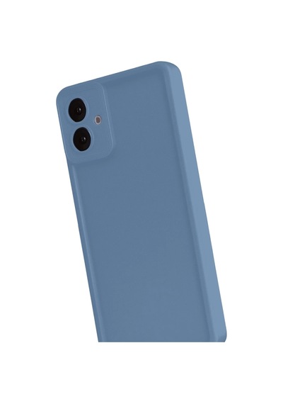 Samsung Uyumlu Galaxy A07 4g Uyumlu Viera Silikon - Mavi