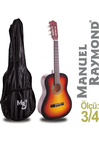 Klasik Gitar Junior Manuel Raymond Mrc87sb Kılıf Hediye
