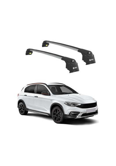 Fiat Egea Cross 2020-2023 Turtle Air2 Ara Atkı Gri