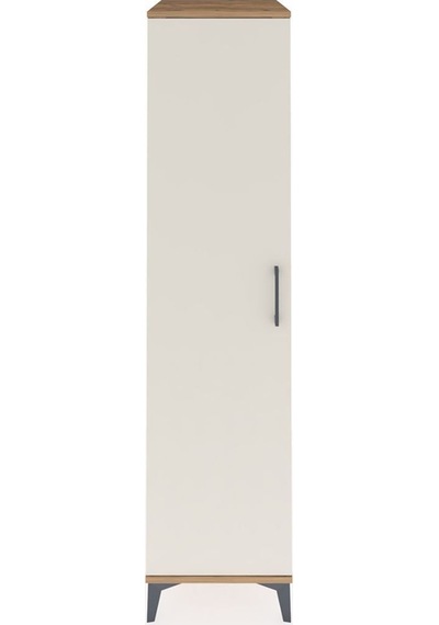 Kronos Dolap 2 Raflı Tek Kapaklı Tek Askılı 44x59x182 Çam-aytaşı Atlas Çam