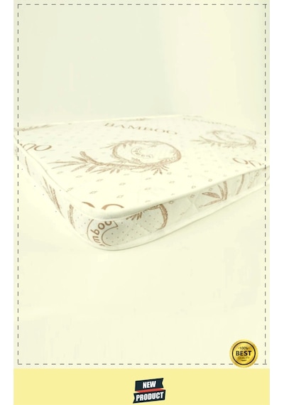 Bamboo Ortopedik Sünger Bebek Çocuk Yatağı Anne Yanı Bebek Yatak 70 X 110