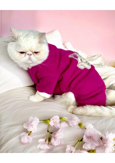 Kemique Foxie Polar Kedi Tulum Pijama
