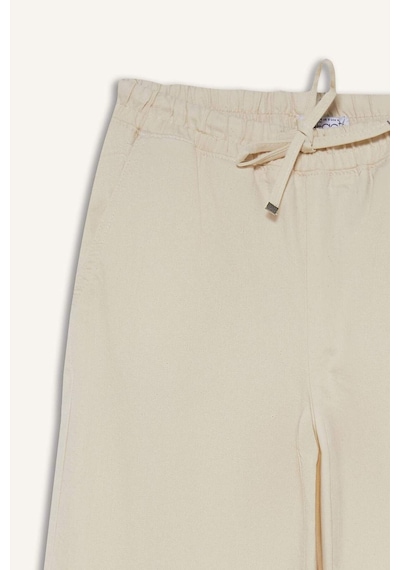 DeFacto Beli Lastikli Uzun Jean Pantolon E8004AX25SMNM86