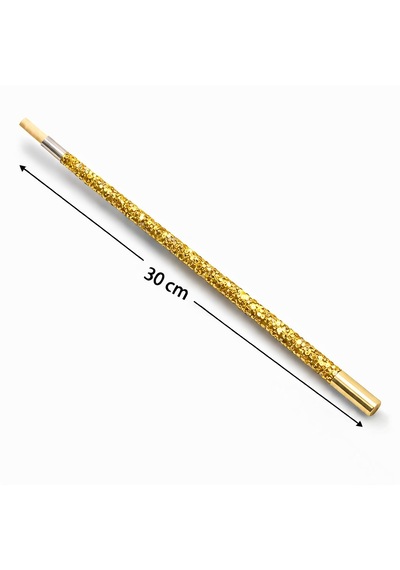 30 Cm Altın Gold Payetli Sigara Tutacağı 1920 Ler Gatsby Parti Aksesuarı 5264 "