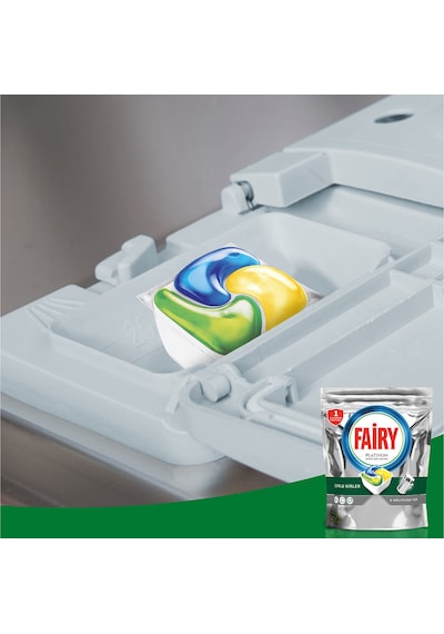 Fairy Platinum Limon Kokulu Bulaşık Makinesi Deterjanı 2 x 90 Tablet