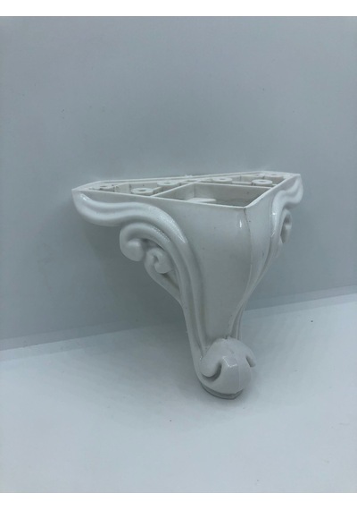 PLASTİK, 10*9*9 CM BEYAZ DOLAP,KOLTUK,MOBİLYA AYAĞI (4 ADET)
