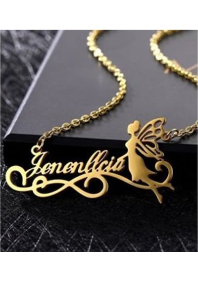 Gümüş Isimli Melek Kolye 487177410