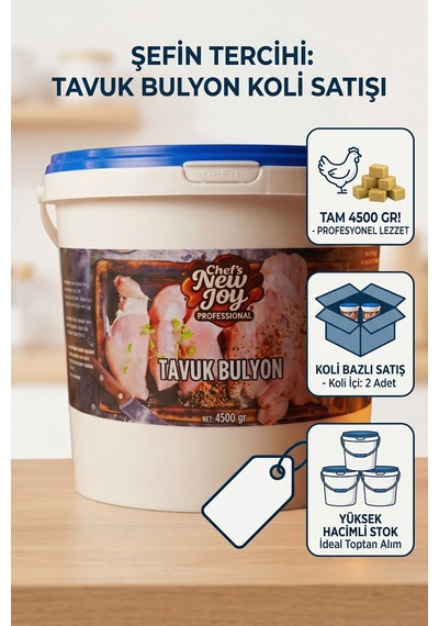 Tavuk Bulyon 4500 G X 2 Adet - 1 Koli Koli Bazlı Avantaj Paketi