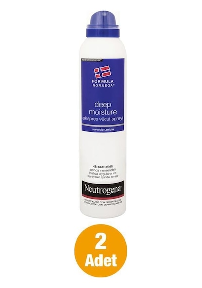 Neutrogena Deep Moisture Ekspress Vücut Spreyi 2 x 200 ML