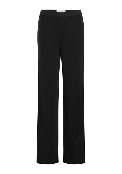 Calvin Klein Soft Touch Wıde Leg, Beh Siyah Kadın Pantolon