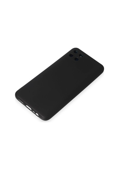 Gld-spt- Newface Realme C11 Kılıf Nano İçi Kadife Silikon - Siyah