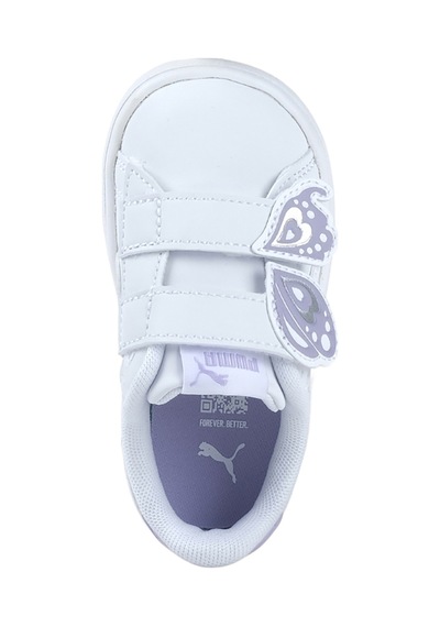 Puma Smash 3.0 Butterfly Toddlers Bebek Beyaz Spor Ayakkabı 394804-02 Beyaz