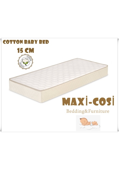 70 x 110 Maxi Cosi Soft Ortopedik Yaylı Yatak 15 Cm Bebek Yatağı