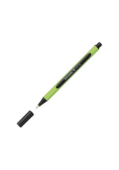 Schneıder 191004 Fineliner 04 Blackf-Green Kalem