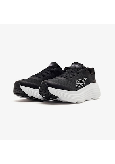 Skechers Max Cushioning Endeavour Kadın Koşu Ayakkabısı 129470-bkw Siyah