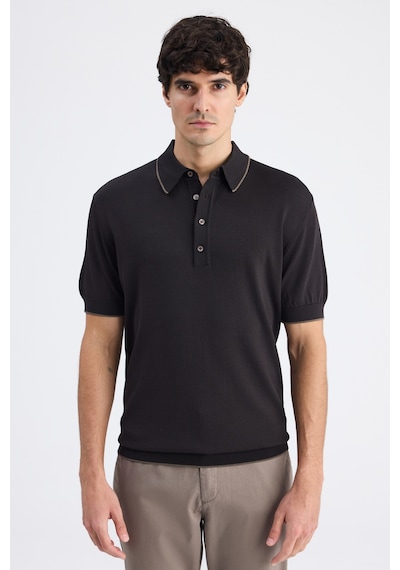 D's Damat Ds Damat Regular Fit Kahverengi Düz Örgü Kazak 6hc060192525m Çok Renkli