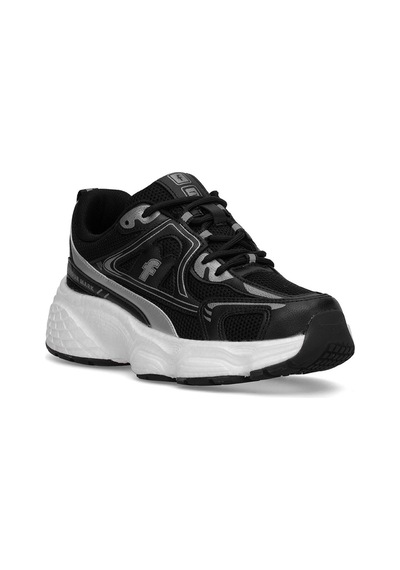 Ayakkabı Fuarı Elit Ysflt329 Kadın Klasik Sneaker Siyah - Beyaz Siyah - Beyaz