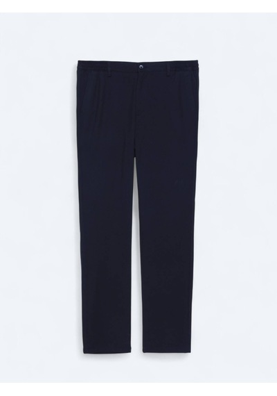 Kip Lacivert Düz Dokuma Jogging Fit Casual Pantolon