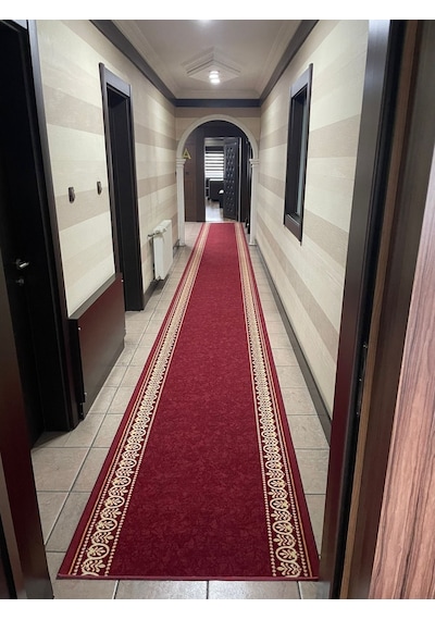 Samur Halı Protokol Bordo Kesme Yolluk