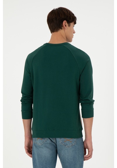U.s. Polo Assn. Erkek Koyu Yeşil Sweatshirt 50293405-vr079 Koyu Yeşil U.s. Polo Assn. Erkek Koyu Yeşil Sweatshirt 50293405-vr079 Koyu Yeşil