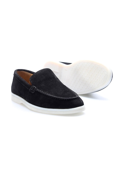 Fast Step Hakiki Deri Erkek Casual Ayakkabı 819ma020lp Siyah
