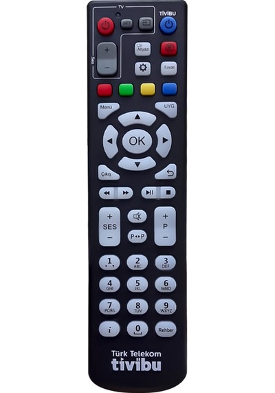 Kr Tıvıbu Turk Telekom Tv Akıllı Özellikli Uydu Alıcı Kumandası 4741