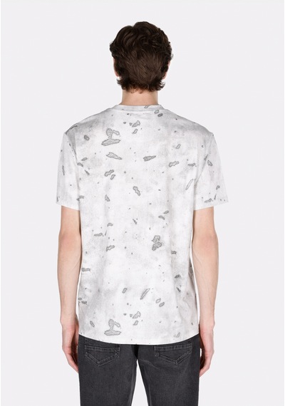 Colin's Colins Comfort Fit Yuvarlak Yaka Baskılı Erkek Gri Kısa Kol Tişört Cl1073106 Cl1073106 Q1.v1 Gra Gri