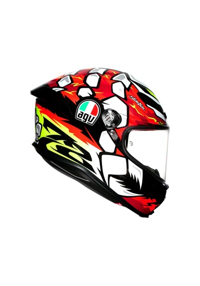 Agv Kask K6 S Mplk Configuration Bezzecchı 2024 Çok Renkli