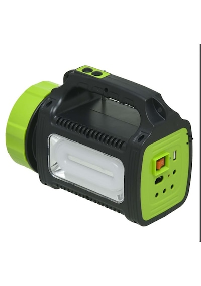 Powerdex Pd-9090 50w Güneş Enerjili Şarjlı Radyolu Mp3 Bluetooth Hoparlörü Avcı Kamp Feneri Çok Renkli