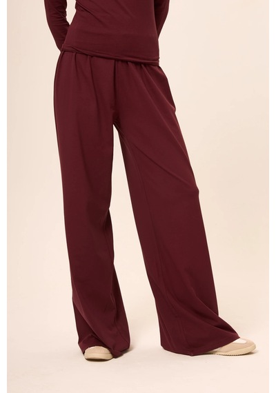 Zoor Ultra Soft Penye Modal Pantolon Bordo
