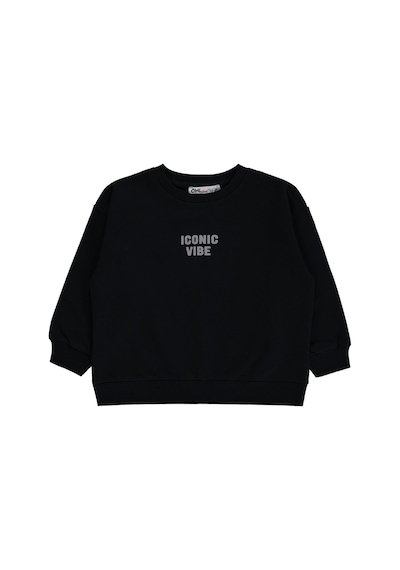 Civil Girls Basic 2 -5 Yaş Sweatshirt  - Siyah 19330336126W1