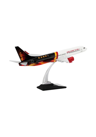 Zekupp Boeing 737-800 1/100 Ölçek Welcome To Hell Tasarımlı Maket Uçak
