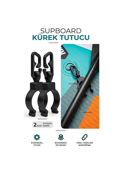Sup Board Paddle Board Kürek Tutucu 2 Adet