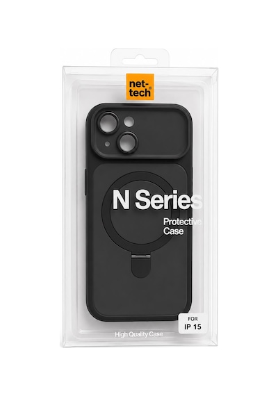 Nettech Apple İphone 16 Pro Uyumlu Nt-n117 Magsafe Arka Koruma Kılıf - Beyaz