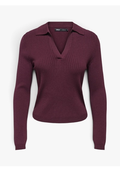 Only Onlkaya Ls Polo Knt Noos Kadın Mor - 15344841