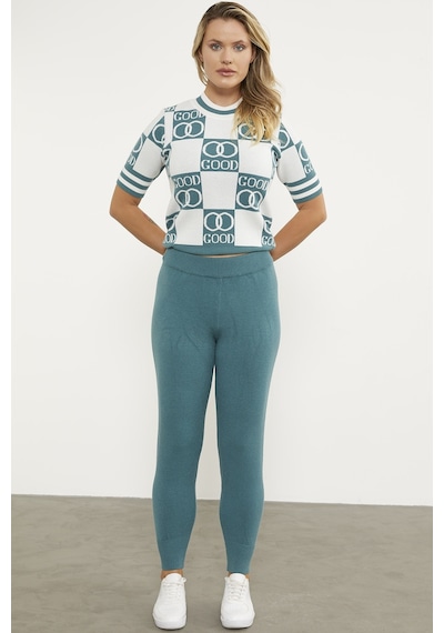 Sementa Jogger Triko Pantolon - Yeşil 001