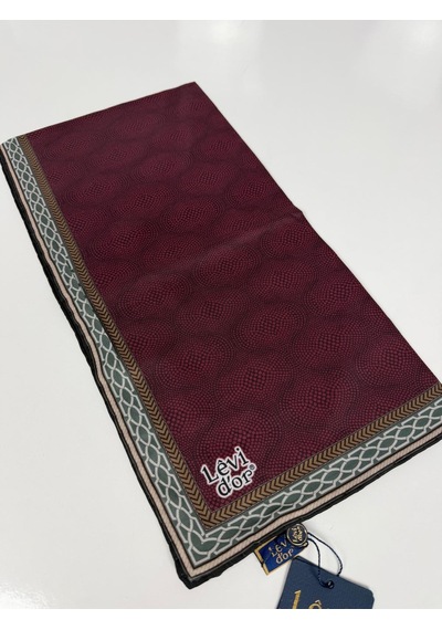 Levidor Lotus Desen Eşarp - 06107 Bordo-09