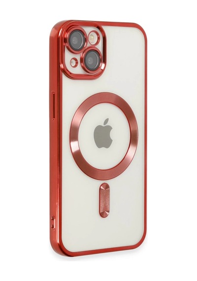 İphone 14 Kılıf Kross Magneticsafe Kapak - Kırmızı