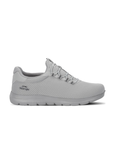 Slazenger Flex Fıt I Erkek Büyük Beden Gri Koşu & Yürüyüş Spor Ayakkabısı