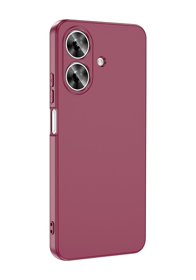 Zore Realme Note 60 Kılıf Omsy Mara Lansman Kapak - Siyah