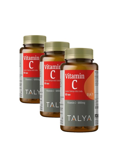 Vitamin C 1000mg 60 Tablet 3 Paketi