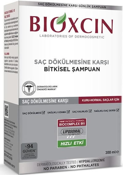 Bioxcin Genesis Kuru ve Normal Saçlar için Şampuan 300 ML