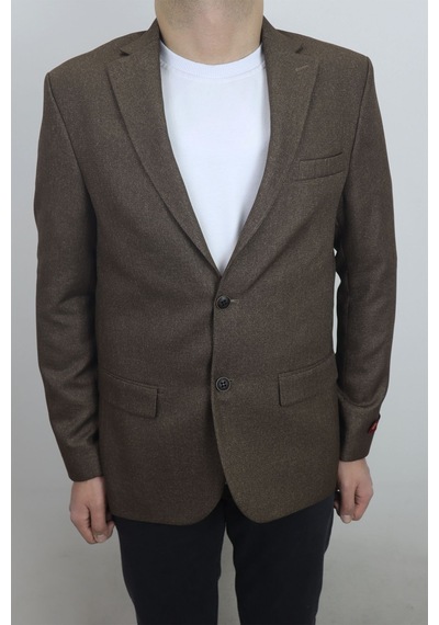 Moda Dmctekstil Erkek Düz Spor Kesim Normal Kalıp Çift Düğme Çift Yırtmaçlı Blazer Ceket Kahverengi Moda Dmctekstil Erkek Düz Spor Kesim Normal Kalıp Çift Düğme Çift Yırtmaçlı Blazer Ceket Kahverengi