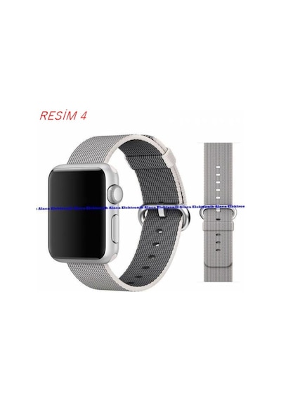 Apple Uyumlu  Watch 2 42 MM Ip Orme Kordon 42 MM Kayıs