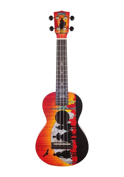 Mahalo Ma2ww Artist Elite Series Concert Ukulele Wild West