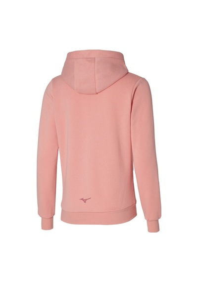 Mizuno Release Hoodie Kadın Kapüşonlu Sweatshirt Pembe