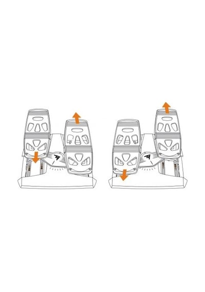 Thrustmaster TFRP T.Flight Rudder Pedals (Kutusuz)