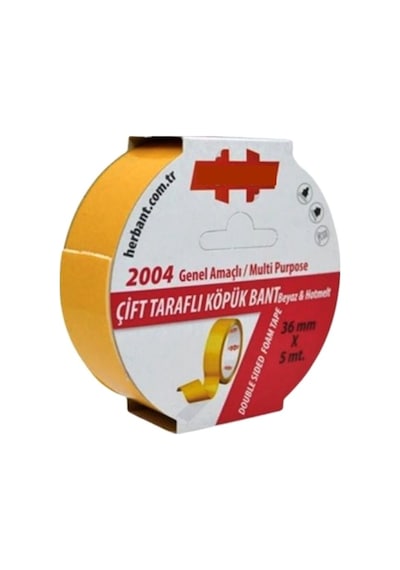 Yıldızlar Çift Taraflı Köpük Bant 36mmx5m - 2 Adet